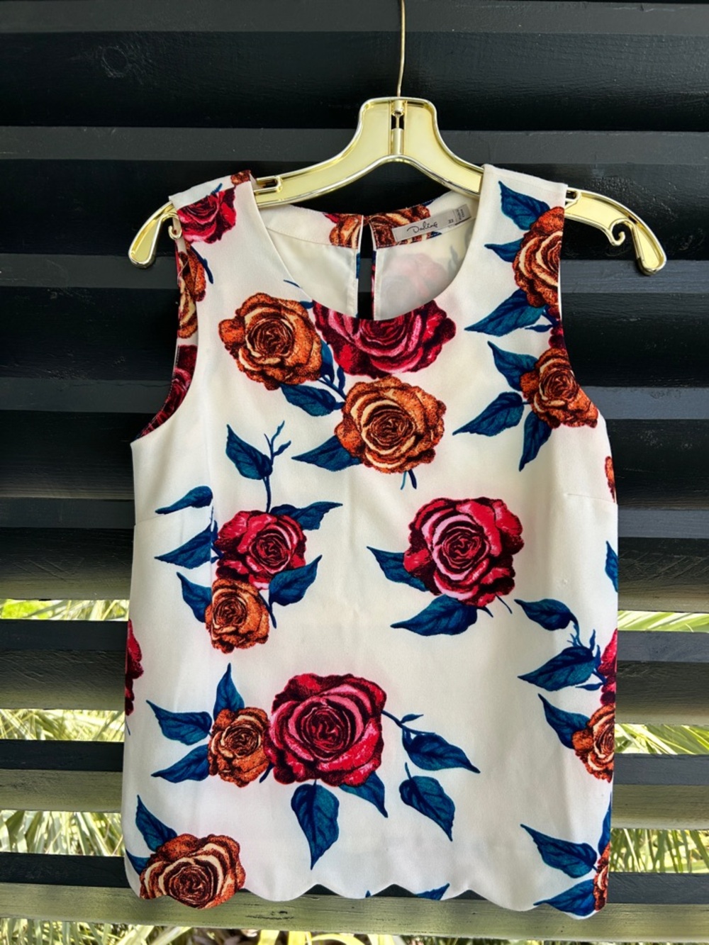 Anthropologie Darling Floral Top